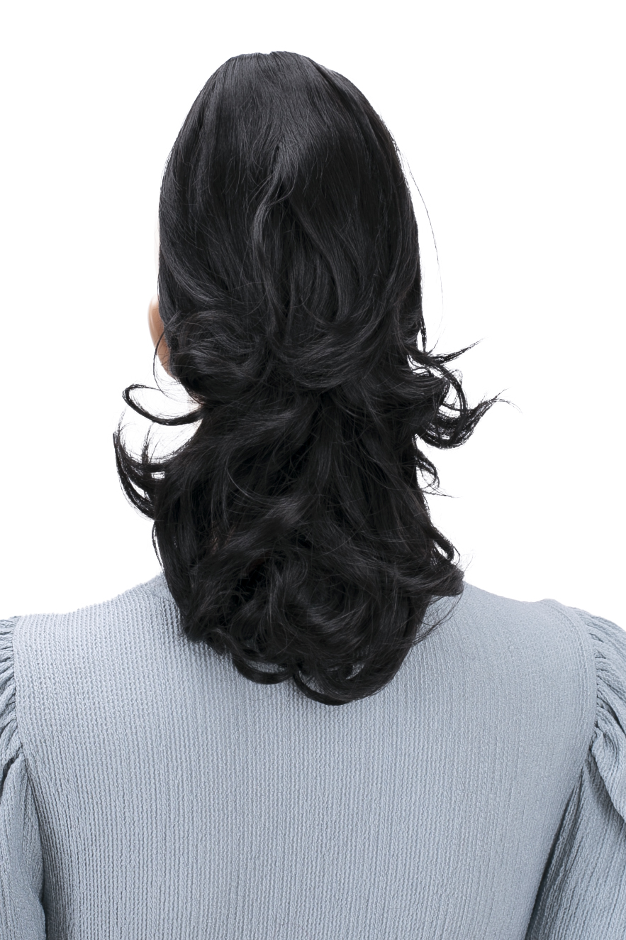 Ponytail Helena with butterfly clip H130
