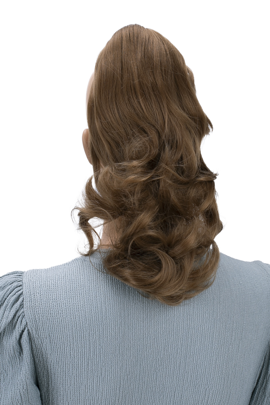 Ponytail Helena with butterfly clip H85