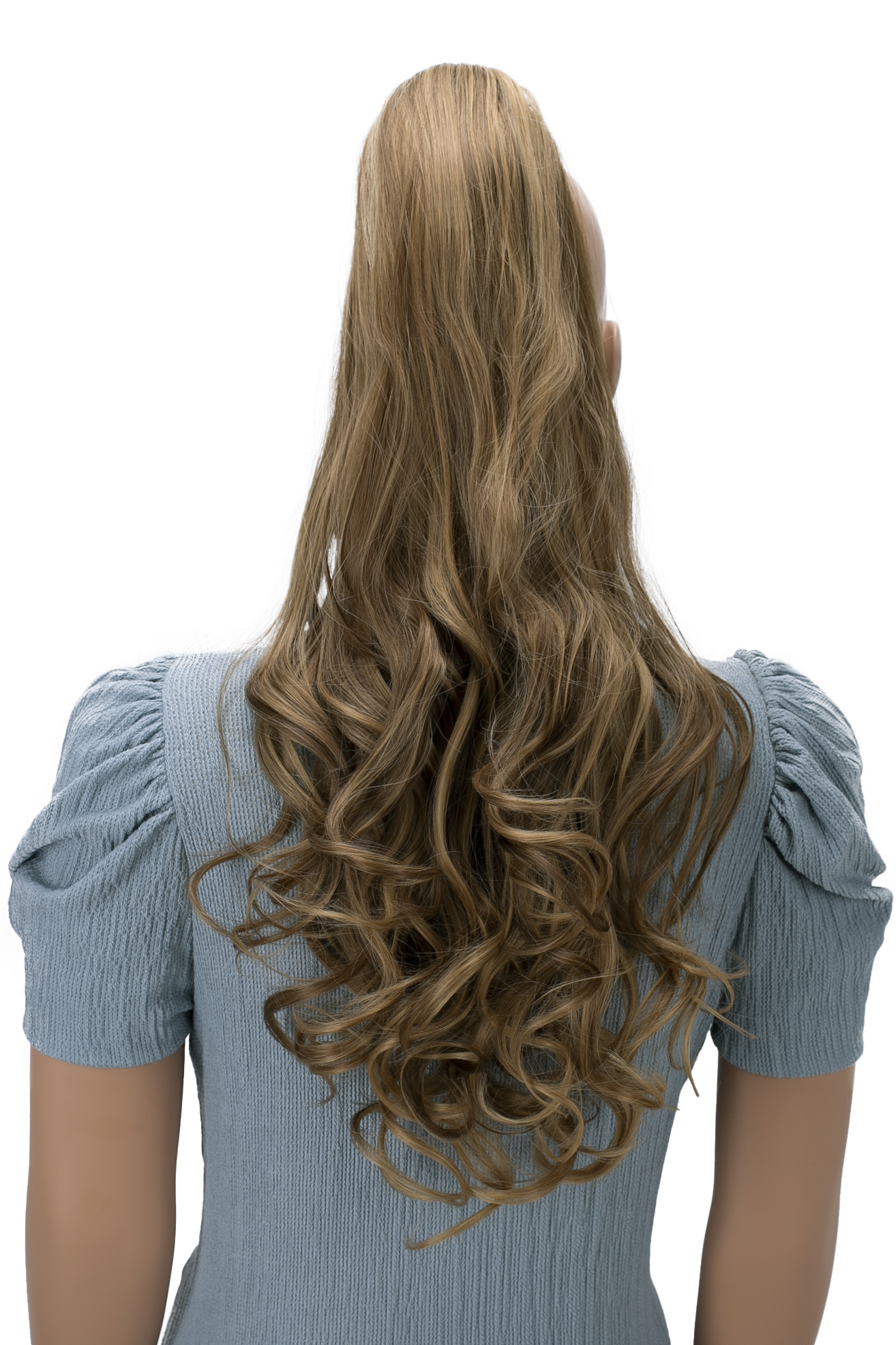 Ponytail Violet with butterfly clip H515