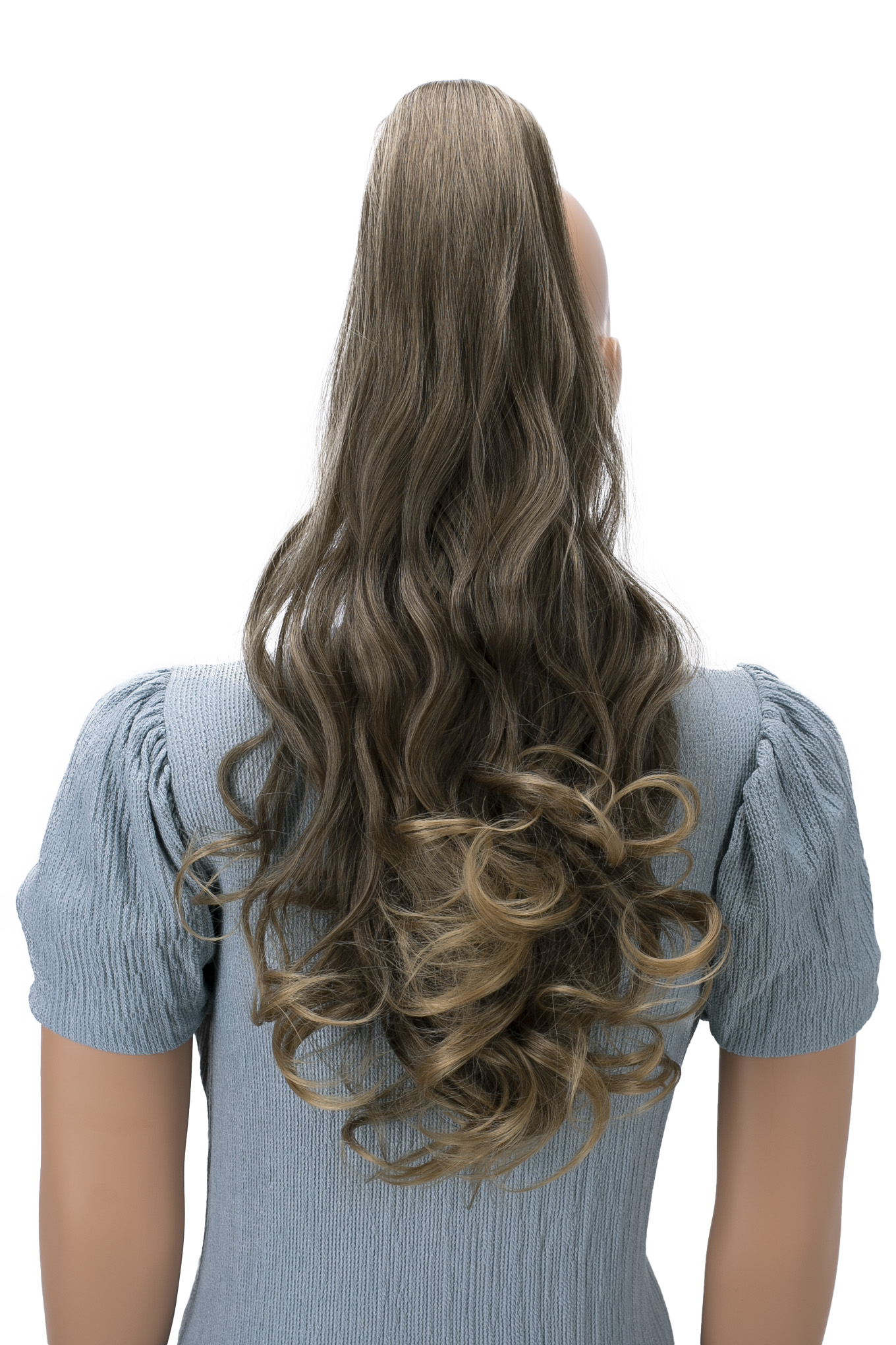 Haarzopf Violet mit Butterflyklammer H504