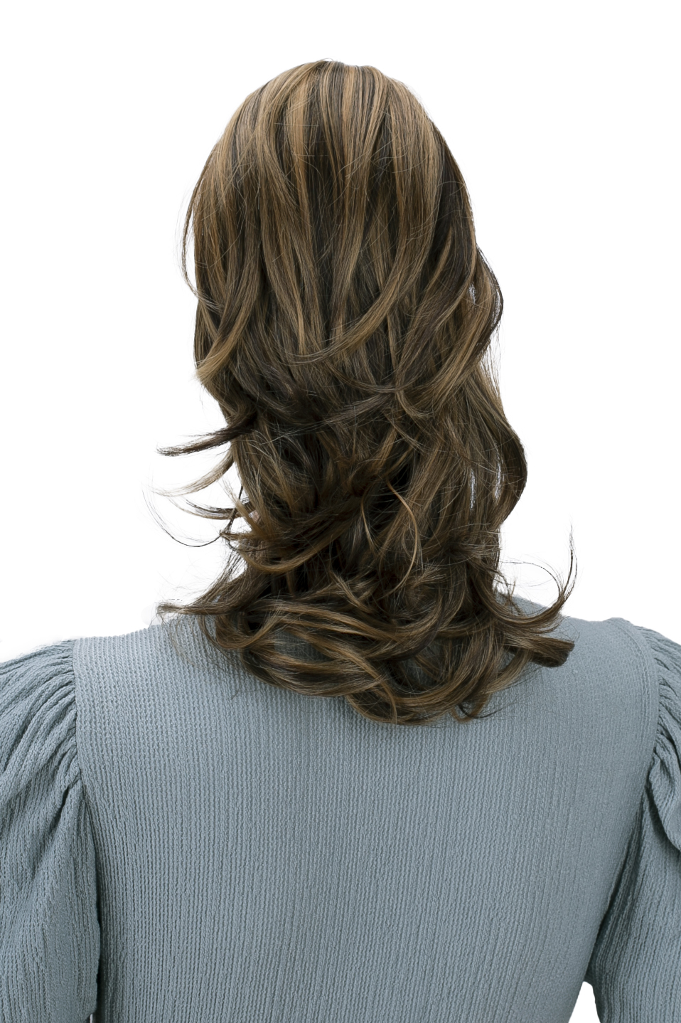 Ponytail Helena with butterfly clip H59b