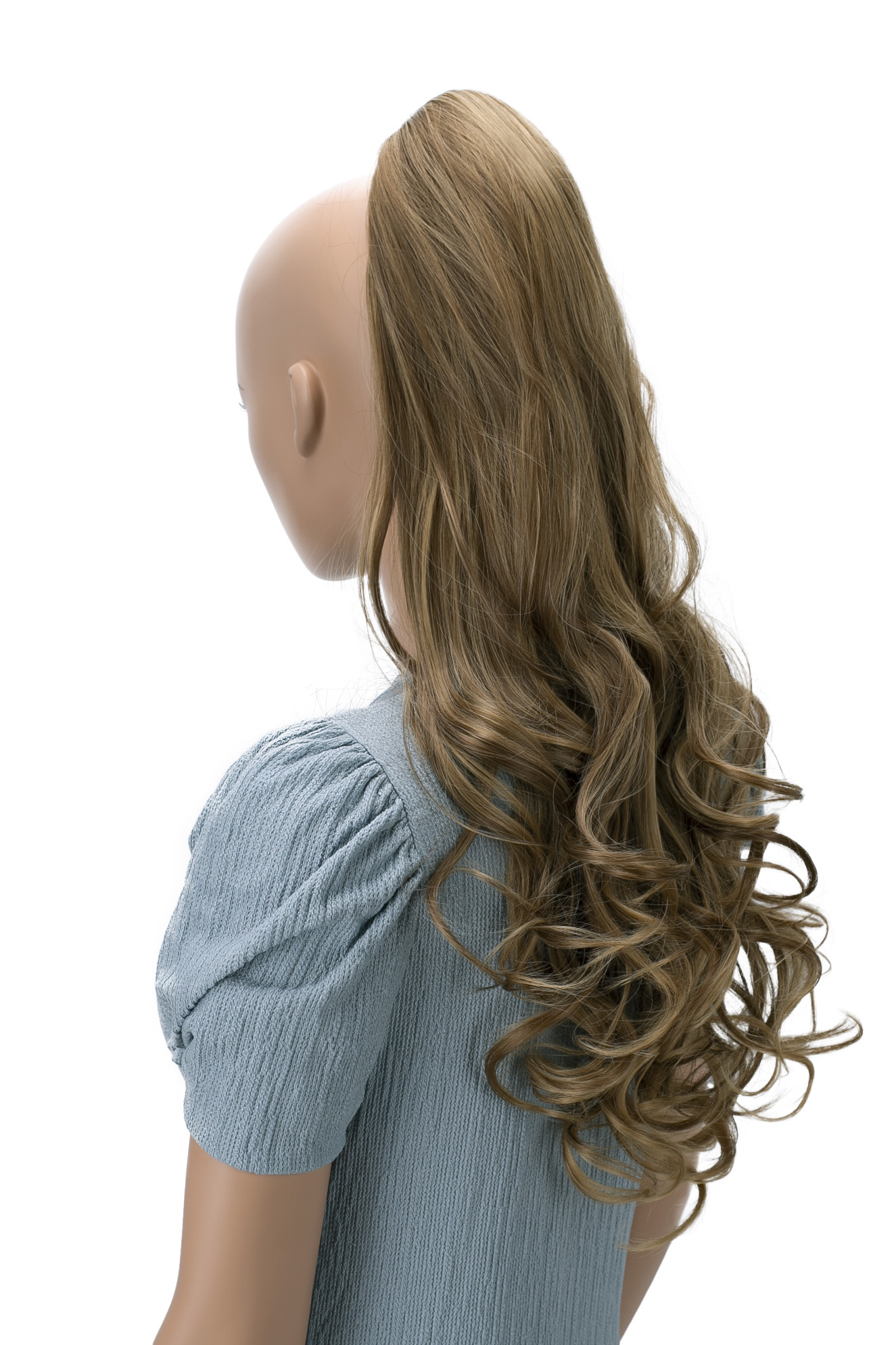Ponytail Violet with butterfly clip H515